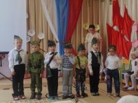 Провели утренник, посвященный празднику Дню Победы!